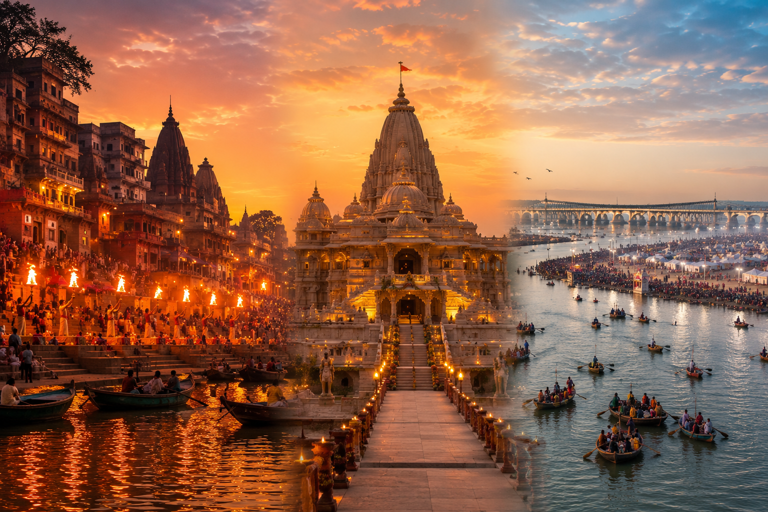 Varanasi Prayagraj Ayodhya tour package