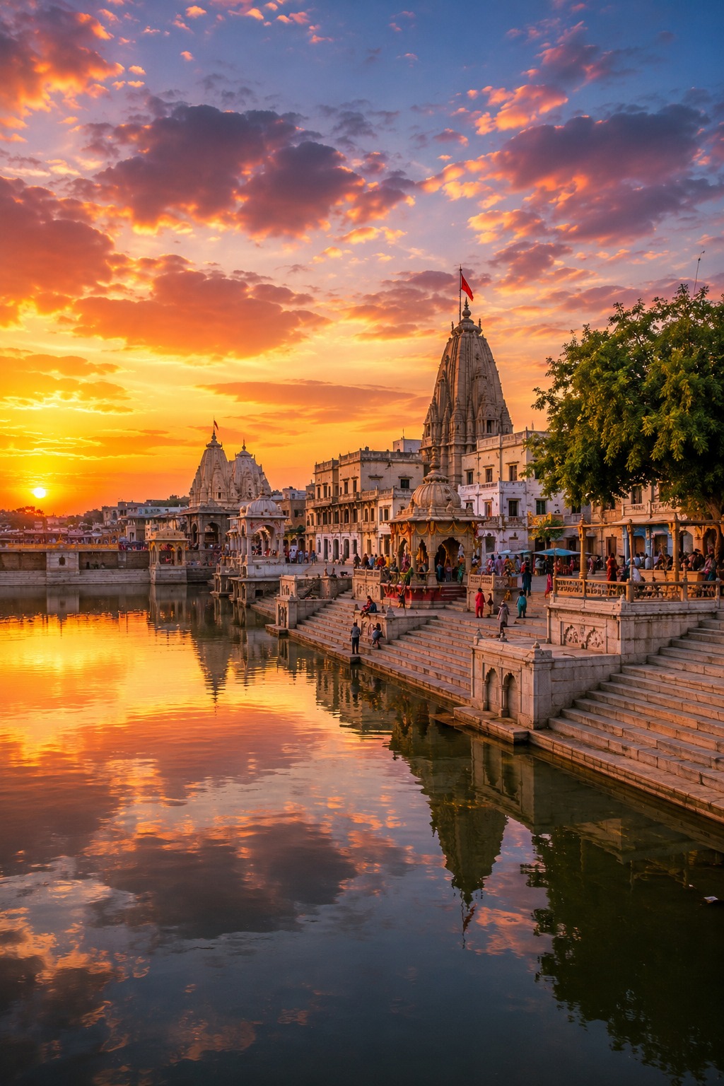 Gopi Talav & Gomti Ghat
